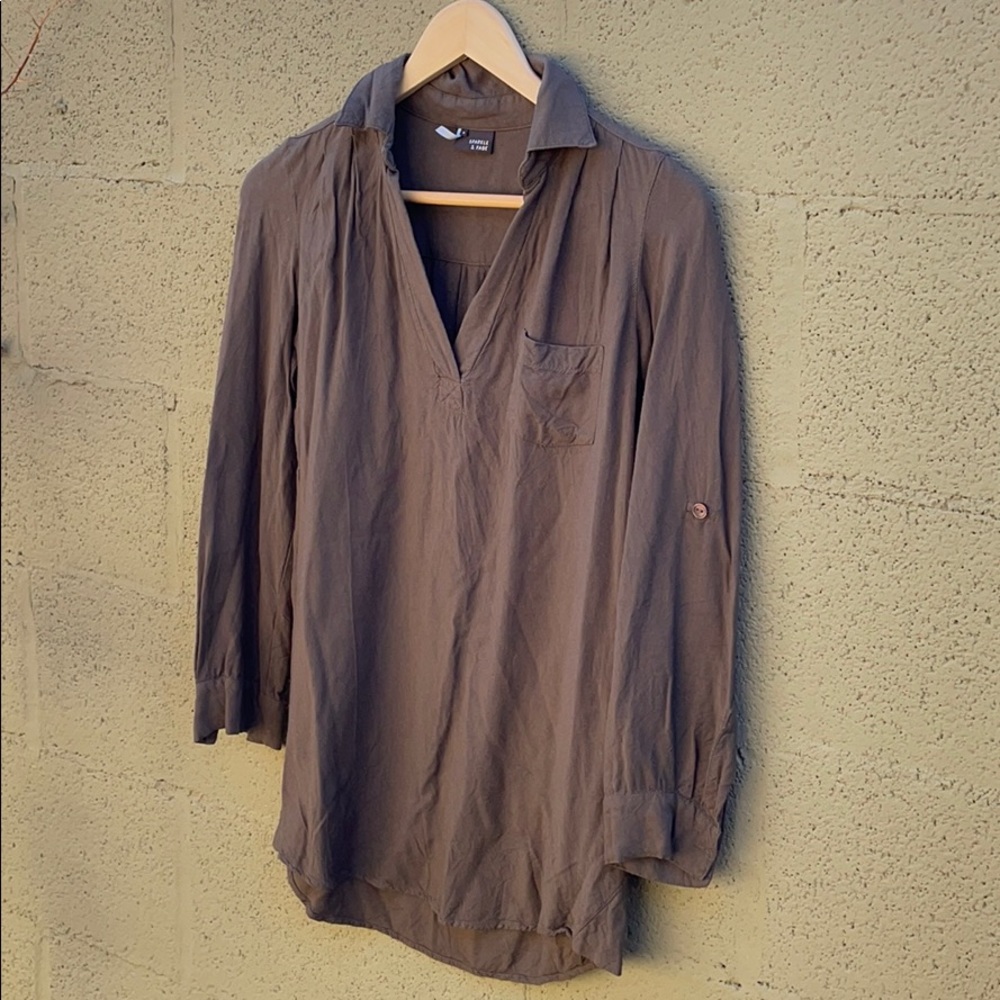 Sparkle and Fade collar shirt